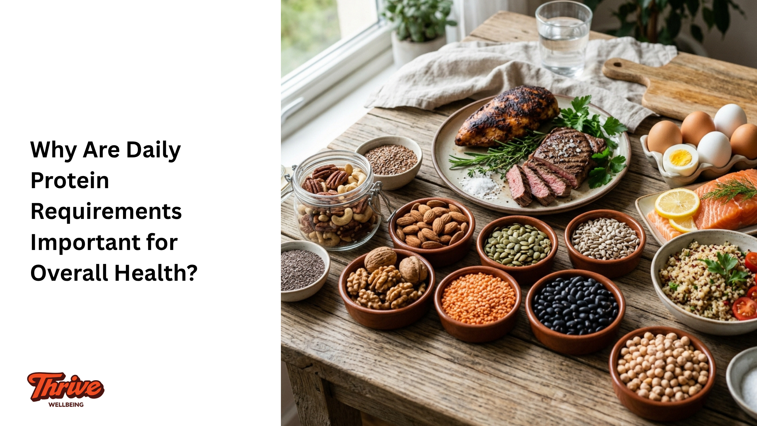 Why Are Daily Protein Requirements Important for Overall Health?