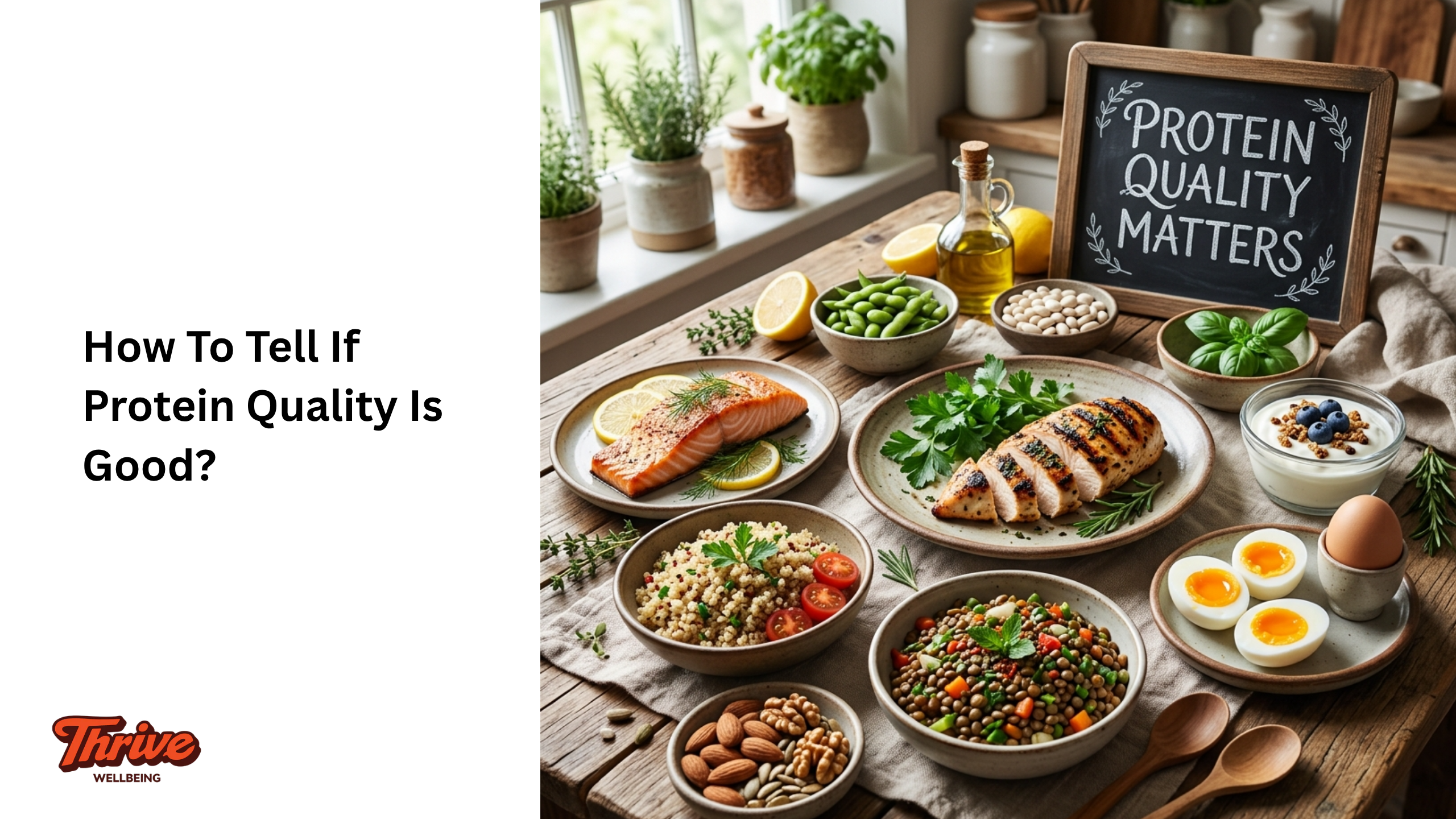 How To Tell If Protein Quality Is Good?