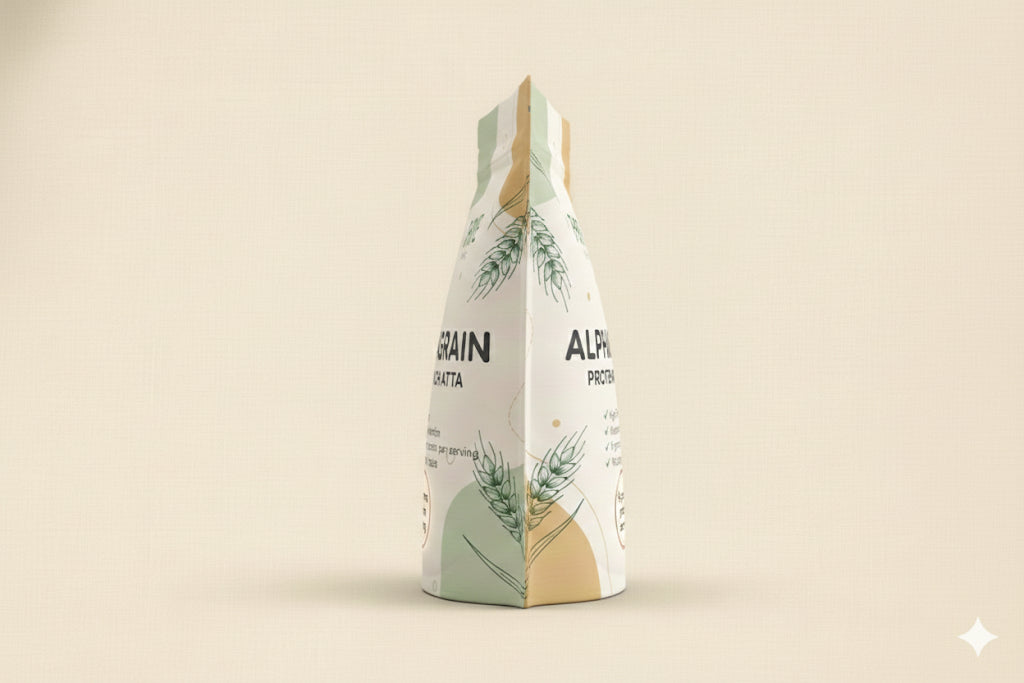 AlphaGrain-Thrive | Gut-Friendly High Protein Atta| 16g protein per serving.