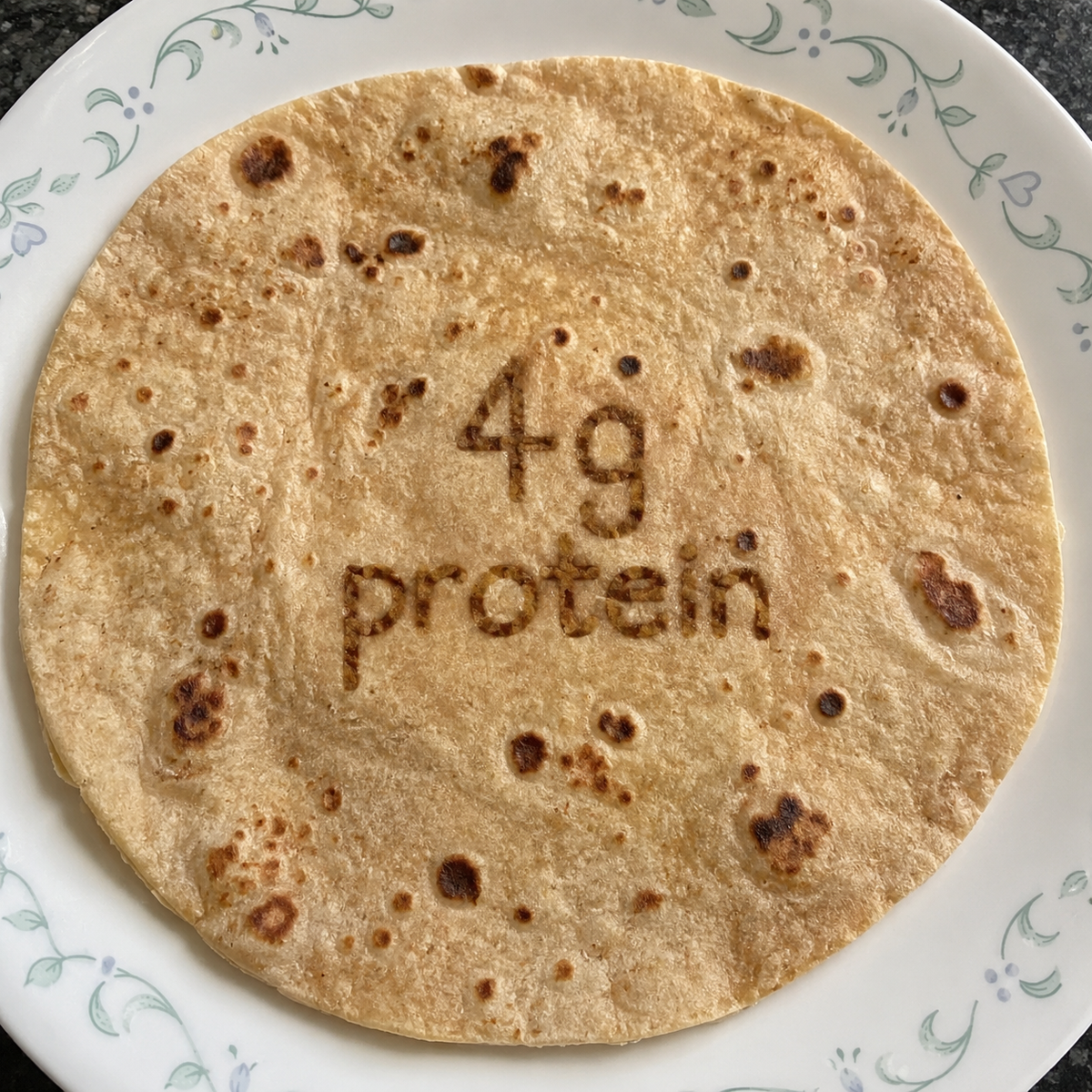 6 Normal Size Roti Protein AlphaGrain | India's Best High Protein Flour With 28g Protein – Thrive ...